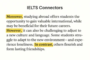 IELTS Writing Cohesion and Coherence – Linking Words